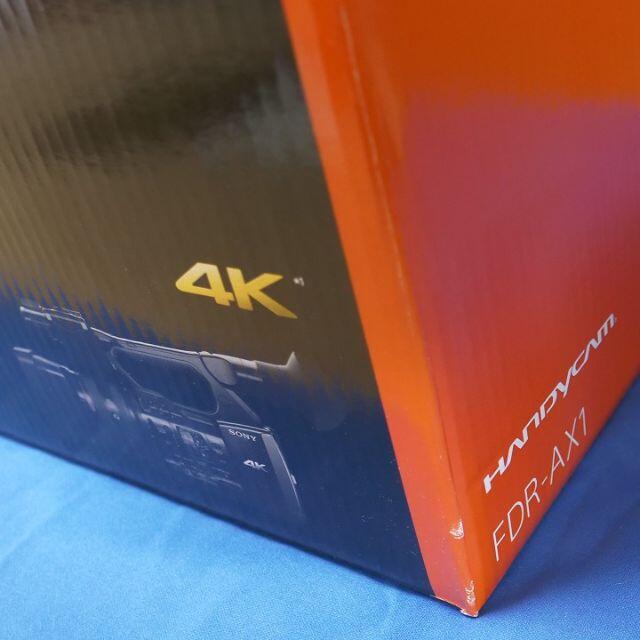 ソニー FDR-AX1 4K60p ハンディカム 元箱有 ・難有・おまけ付