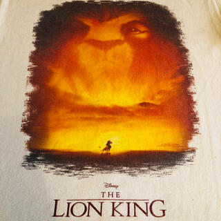 ディズニー(Disney)の【オフィシャル】Disney LION KINGライオンキング Tシャツ S(外国映画)