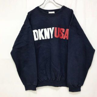 DKNY - 【人気】DKNY ジーンズ USA製 ビッグロゴ スウェット ...