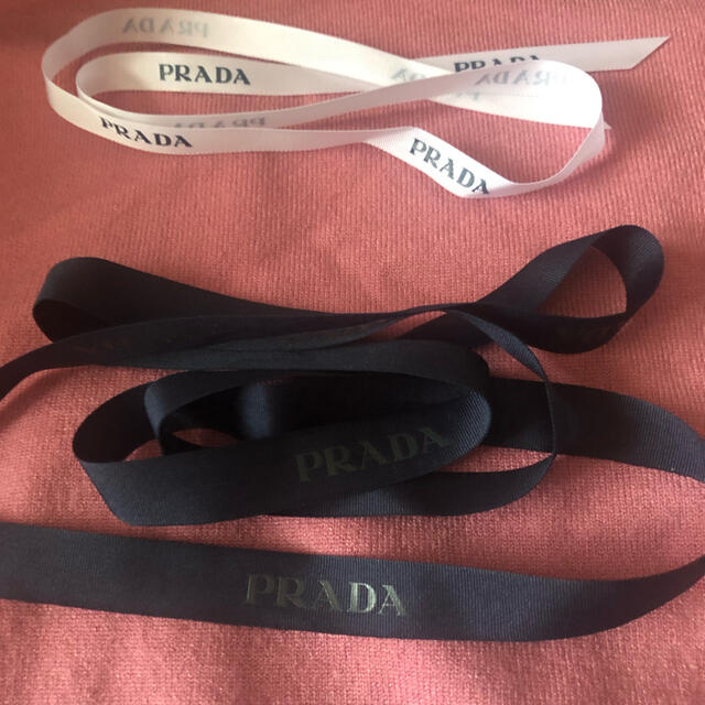 PRADA(プラダ)のプラダ　リボン ハンドメイドの素材/材料(その他)の商品写真