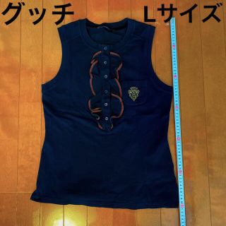 グッチ(Gucci)のグッチ　L レディース  トップス　ポロシャツ　ゴルフ　運動会　ティシャツ(ポロシャツ)