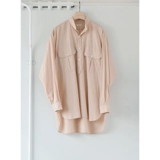 新品 COMOLI コモリシャツ sand pink サイズ1 希少