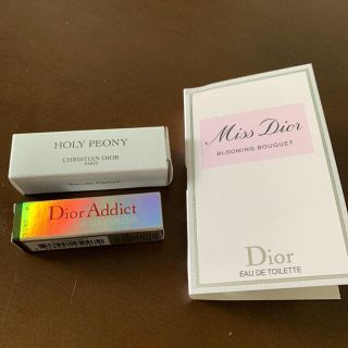 ディオール(Dior)のDior ミニサイズ3点セット(サンプル/トライアルキット)