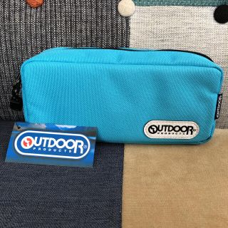 アウトドア(OUTDOOR)のOUTDOORペンケース(ブルー)(ペンケース/筆箱)