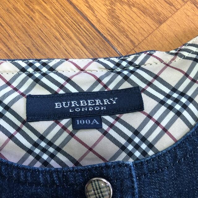 BURBERRY(バーバリー)のバーバリー　ワンピース キッズ/ベビー/マタニティのキッズ服女の子用(90cm~)(ワンピース)の商品写真