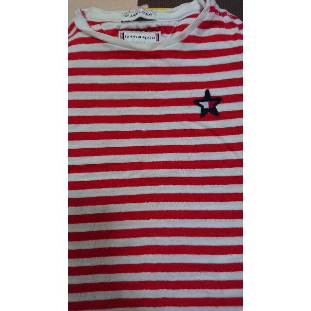 TOMMY HILFIGER(トミーヒルフィガー)のTOMMY HILFIGER半袖Tシャツ2枚セット　80cm キッズ/ベビー/マタニティのベビー服(~85cm)(Ｔシャツ)の商品写真