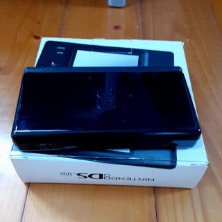 ニンテンドーDS(ニンテンドーDS)のNintendo DS ニンテンド-DS LITE ジェットブラック(携帯用ゲーム機本体)