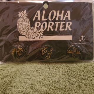 ポーター(PORTER)のPORTER ノベルティ缶バッジ ALOHA(バッジ/ピンバッジ)