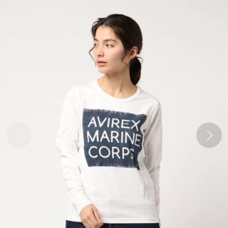 アヴィレックス(AVIREX)のアヴィレックス　レディース　Tシャツ(Tシャツ(長袖/七分))