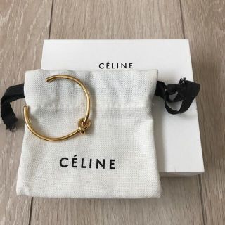 セリーヌ(celine)のセリーヌ  バングル　S ゴールド　ブレスレット(ブレスレット/バングル)