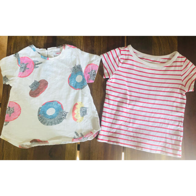 babyGAP(ベビーギャップ)の女の子 Tシャツ セット 80 キッズ/ベビー/マタニティのベビー服(~85cm)(Ｔシャツ)の商品写真