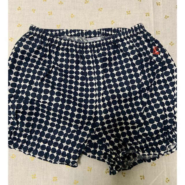 PETIT BATEAU(プチバトー)のプチバトー　12m  Tシャツパンツ2枚セット キッズ/ベビー/マタニティのキッズ服女の子用(90cm~)(Tシャツ/カットソー)の商品写真