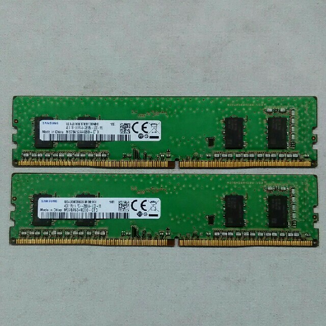 PCメモリ SAMSUNG DDR4-2666 8GB 4GB×2