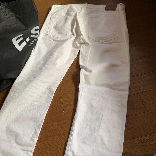 GAP(ギャップ)のジーパン　白 メンズのパンツ(デニム/ジーンズ)の商品写真