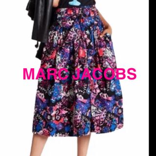 マークジェイコブス(MARC JACOBS)のMARC JACOBS コットンフレアスカート(ロングスカート)