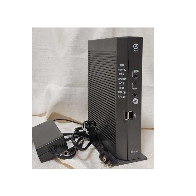 NTTひかり回線用 ひかり通信・電話ルータ　RX-600KI  スマホ/家電/カメラのPC/タブレット(PC周辺機器)の商品写真