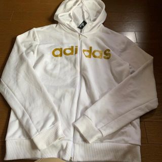 アディダス(adidas)のアディダス　パーカーと白Tシャツ半袖(パーカー)