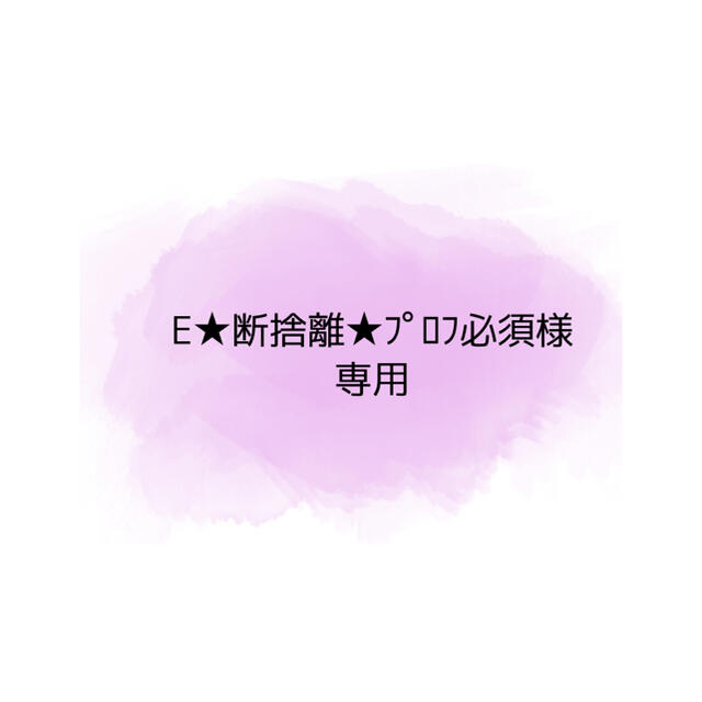 E☆断捨離☆プロフ必須様 専用 www.lewaa.sa