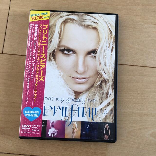 ブリトニー・スピアーズ・ライブ：ザ・ファム・ファタール・ツアー DVD エンタメ/ホビーのDVD/ブルーレイ(ミュージック)の商品写真