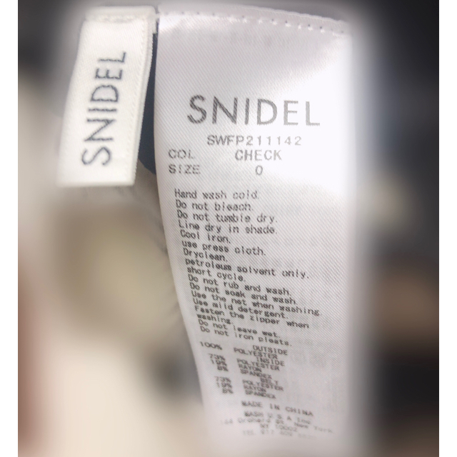 SNIDEL プリーツスカショーパン 3