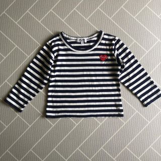 コムデギャルソン(COMME des GARCONS)のコムデギャルソン  プレイ ボーダー ロンT(Tシャツ/カットソー)