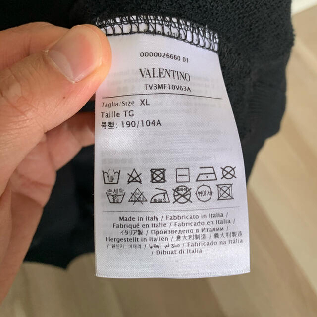 VALENTINO(ヴァレンティノ)のしんいち様専用 AW VALENTINO スウェットシャツ 未使用 XL メンズのトップス(スウェット)の商品写真