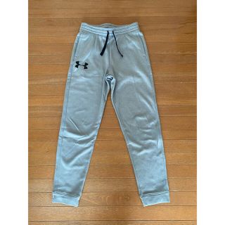 アンダーアーマー(UNDER ARMOUR)のアンダーアーマー スウェットパンツ グレー キッズM 140 130(パンツ/スパッツ)