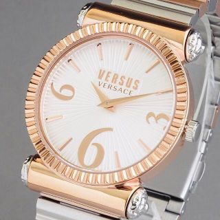 ヴェルサーチ(VERSACE)の【新品即納】ヴェルサス ヴェルサーチ 高級 レディース腕時計 38mm 防水(腕時計)