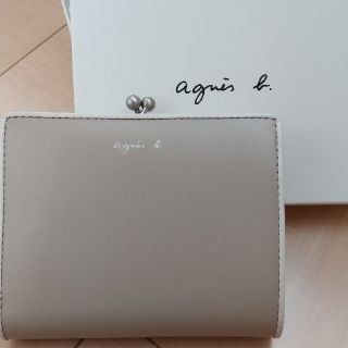 アニエスベー(agnes b.)の春の新色☆ アニエスb 二つ折り財布  レディース がま口 (財布)