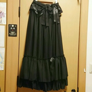ゴシック♡moitie♡ATELIER PIERROT♡黒ロングスカート(ロングスカート)