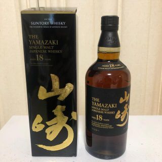 サントリー - 山崎18年 新品 未開封 1本の通販 by プリン's shop ...