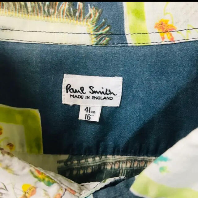 Paul Smith(ポールスミス)のポールスミス　シャツ　長袖　総柄 柄シャツ メンズのトップス(シャツ)の商品写真