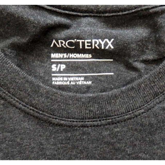 ARC'TERYX(アークテリクス)のARC'TERYX ARC"WORD"T-SHIRT Mサイズ　BLACK メンズのトップス(Tシャツ/カットソー(半袖/袖なし))の商品写真