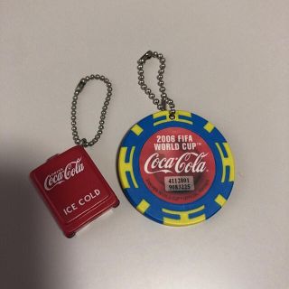 コカコーラ(コカ・コーラ)のコカコーラキーホルダー コカコーラ キーホルダー ストラップ グッズ 雑貨(キーホルダー)