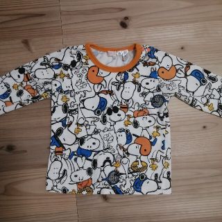 スヌーピー(SNOOPY)のスヌーピー　長袖Tシャツ90cm(Tシャツ/カットソー)