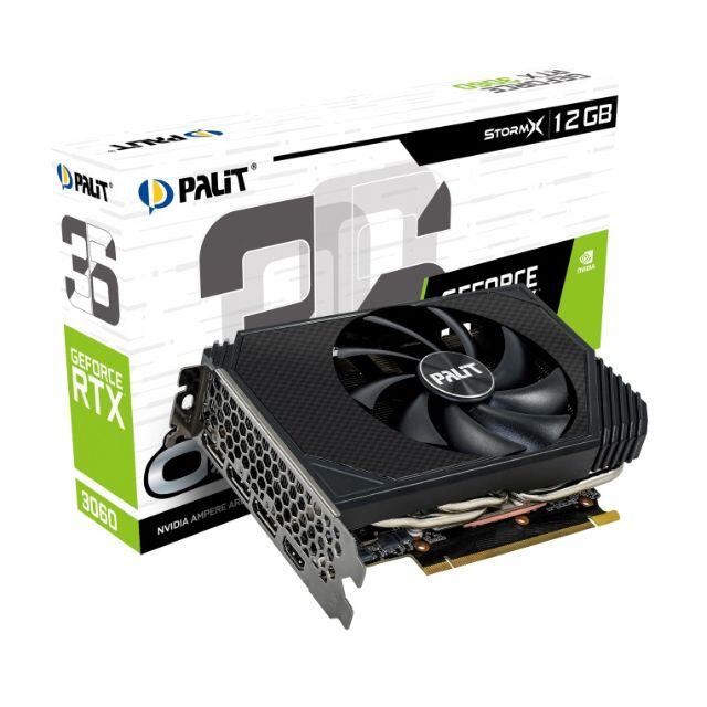 高級素材使用ブランド 新品 Palit 12GB OC StormX RTX3060 GeForce PC