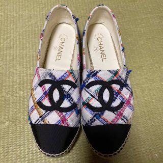 シャネル(CHANEL)のCHANEL エスパドリーユ(スリッポン/モカシン)