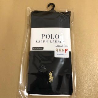 ポロラルフローレン(POLO RALPH LAUREN)の新品　レディース  ポロラルフローレン　10分丈黒レギンス　M〜L寸　日本製(レギンス/スパッツ)