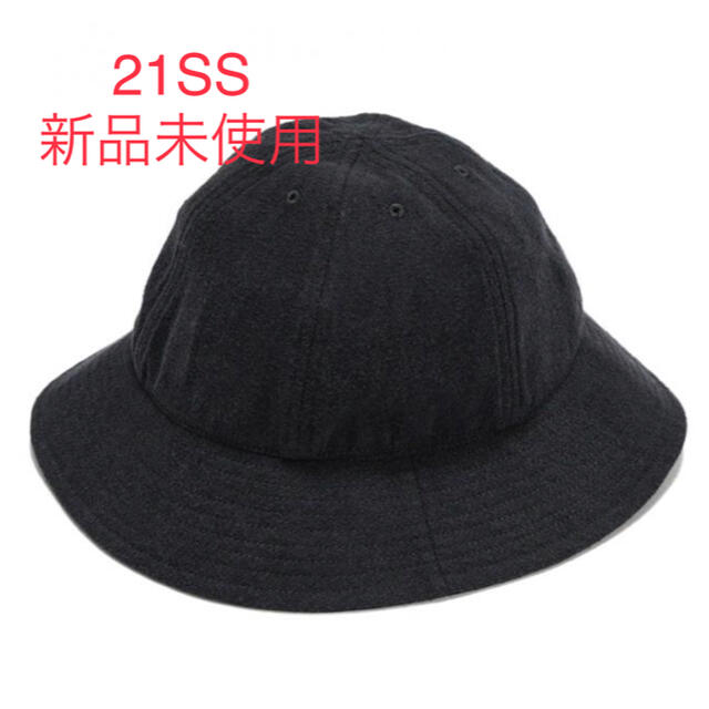 新品 21SS comoli シルクネップハット- 新品 21SS comoli シルクネップハット-