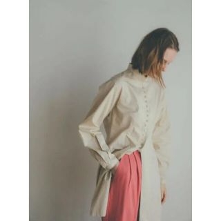 clane クラネ　シャツ CENTER SLIT BUTTON SHIRT(シャツ/ブラウス(長袖/七分))