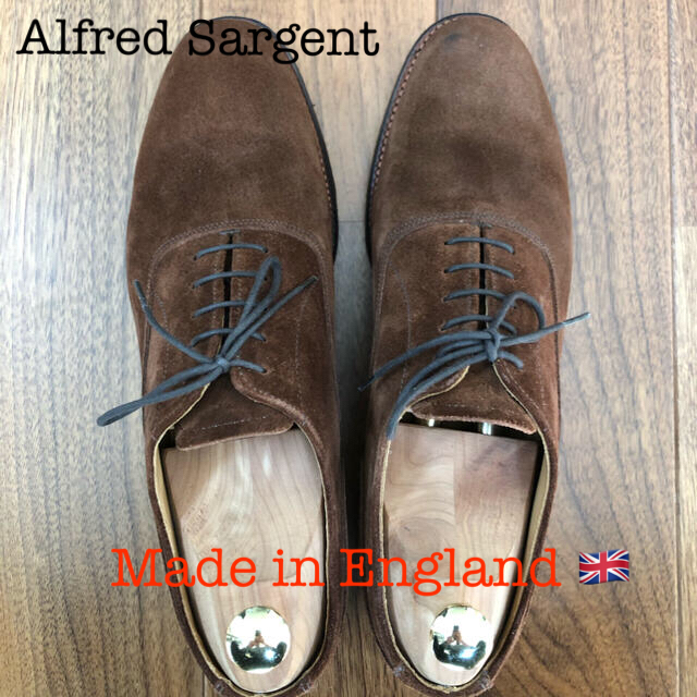 Alfred Sargent アルフレッドサージェントUK8 1/2サイズ 茶色 メンズ