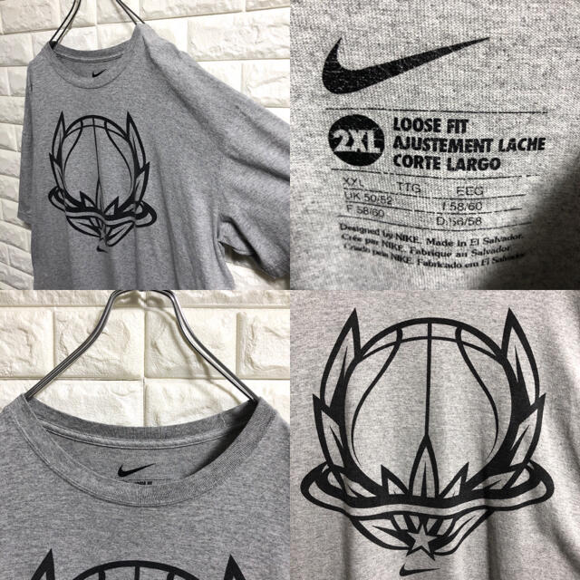 NIKE(ナイキ)のNIKE  ナイキ　バスケットボール　半袖Tシャツ　メンズ2XLサイズ メンズのトップス(Tシャツ/カットソー(半袖/袖なし))の商品写真