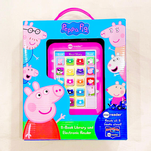 新品／英語絵本 ペッパピッグ peppa pig ミーリーダーme reader