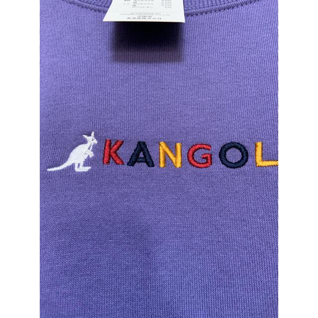 KANGOL(カンゴール)のカンゴール　KANGOL トレーナー　Lサイズ　スウェット　パープル レディースのトップス(トレーナー/スウェット)の商品写真