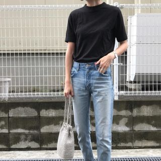 マウジー(moussy)のMOUSSY Middleneck plain tops(Tシャツ(半袖/袖なし))