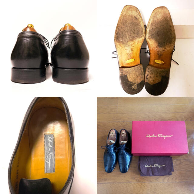 Salvatore Ferragamo(サルヴァトーレフェラガモ)の585.Salvatore Ferragamo トラメッザ セミブローグ 7.5 メンズの靴/シューズ(ドレス/ビジネス)の商品写真