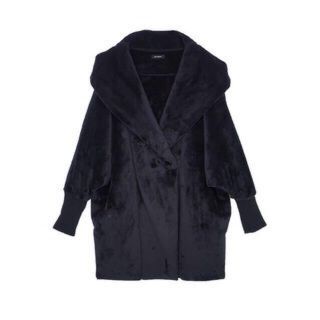 エモダ(EMODA)のEMODA MINIMAL BOA COAT(ロングコート)