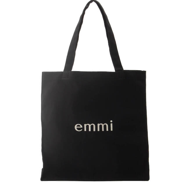 emmi atelier(エミアトリエ)の【emmi】バック ブラック レディースのバッグ(トートバッグ)の商品写真