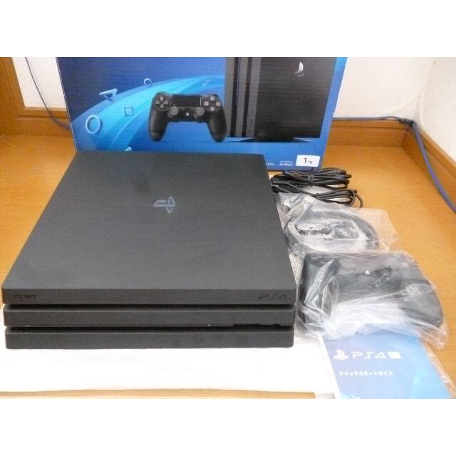 美品☆保証付☆PS4 Pro☆CUH-7200B B01☆ジェットブラック - www