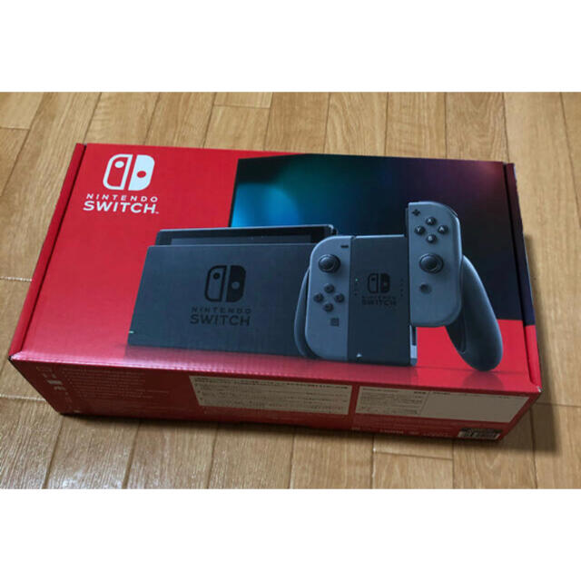 新品未開封　Nintendo Switch グレー　本体　(訳あり)